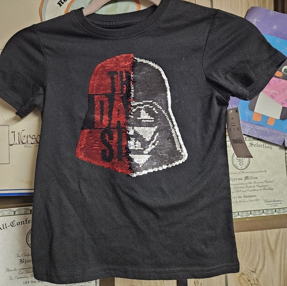 NWT Darth Vader / The Dark Side SS size XS - Picture 3 of 5